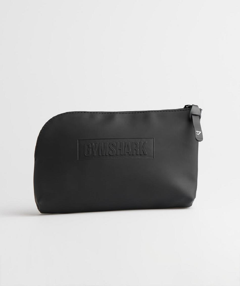 Gymshark Everyday Wash Accessories Torbe Crne | HR 2165JPQ